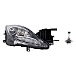 2-Piece Kit Halogen Headlights, With bulb(s), Includes (1) Headlight and (1) Headlight Bulb, CAPA Certified