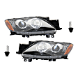 4-Piece Kit HID/Xenon Headlights, With bulb(s), Includes (2) Headlight and (2) Headlight Bulb