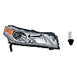 2-Piece Kit, Passenger Side HID/Xenon Headlight, With bulb(s), OE Replacement, Includes (1) Headlight and (1) Headlight Bulb