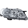 2-Piece Kit, Passenger Side Halogen Headlight, With bulb(s), OE Replacement, Includes (1) Headlight and (1) Headlight Bulb