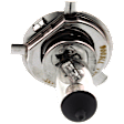 2-Piece Kit Halogen Headlights, With bulb(s), Includes (1) Headlight and (1) Headlight Bulb