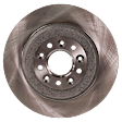 4-Wheel Set Front and Rear Brake Disc and Pad Kit, Plain Surface 5 Lugs Front-352.04 mm/Rear-329.95 mm Pro-Line Series, Includes (4) Disc and (2) Pad Set