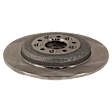 4-Wheel Set Front and Rear Brake Disc and Pad Kit, Plain Surface 5 Lugs Front-352.04 mm/Rear-329.95 mm Pro-Line Series, Includes (4) Disc and (2) Pad Set