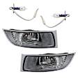 4-Piece Kit, Front, Driver and Passenger Side Halogen Fog Light, Without bulb(s), For Models Without Sport Package, Includes (2) Fog Light and (2) Fog Light Bulb