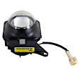 4-Piece Kit, Front, Driver and Passenger Side Halogen Fog Light, Without bulb(s), CAPA Certified, Includes (2) Fog Light and (2) Fog Light Bulb