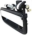2001 Toyota Tacoma - 4-Piece Kit Front, Driver and Passenger Side Chrome Lever with Black Bezel Exterior Door Handle, With Key Hole, Standard Cab Pickup,  Includes (2) Exterior Door Handle and (2) Interior Door Handle
