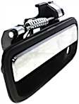 2001 Toyota Tacoma - 4-Piece Kit Front, Driver and Passenger Side Chrome Lever with Black Bezel Exterior Door Handle, With Key Hole, Standard Cab Pickup,  Includes (2) Exterior Door Handle and (2) Interior Door Handle
