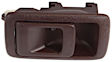 2001 Toyota Tacoma - 4-Piece Kit Front, Driver and Passenger Side Chrome Lever with Black Bezel Exterior Door Handle, With Key Hole, Standard Cab Pickup,  Includes (2) Exterior Door Handle and (2) Interior Door Handle