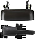 1998 Mercury Mountaineer - 2-Piece Kit Front or Rear, Driver or Passenger Side Textured Black Exterior Door Handle, Without Key Hole, Sport Utility, Includes (1) Exterior Door Handle and (1) Interior Door Handle