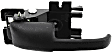1998 Mercury Mountaineer - 2-Piece Kit Front or Rear, Driver or Passenger Side Textured Black Exterior Door Handle, Without Key Hole, Sport Utility, Includes (1) Exterior Door Handle and (1) Interior Door Handle