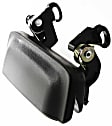 1998 Mercury Mountaineer - 2-Piece Kit Front or Rear, Driver or Passenger Side Textured Black Exterior Door Handle, Without Key Hole, Sport Utility, Includes (1) Exterior Door Handle and (1) Interior Door Handle
