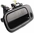 2-Piece Kit Front, Driver Side Exterior Door Handle Kit, Smooth Black, With Key Hole, Includes (1) Exterior Door Handle and (1) Interior Door Handle