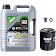 KIT-041726-105 3-Piece Kit Oil Filter, Spin-on, with Motor Oil and Oil Drain Plug