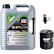 KIT-041726-116 3-Piece Kit Oil Filter, Spin-on, with Motor Oil and Oil Drain Plug