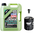 KIT-041726-129 3-Piece Kit Oil Filter, Spin-on, with Motor Oil and Oil Drain Plug