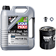 KIT-041726-172 3-Piece Kit Oil Filter, Spin-on, with Motor Oil and Oil Drain Plug