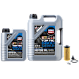 KIT-041726-206 4-Piece Kit Motor Oil, Full Synthetic, with Oil Drain Plug and Oil Filter