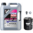 KIT-041726-64 3-Piece Kit Oil Filter, Spin-on, with Motor Oil and Oil Drain Plug