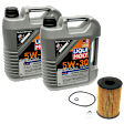 KIT-041726-82 4-Piece Kit Motor Oil, Synthetic, with Oil Drain Plug and Oil Filter