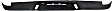 2007 Dodge Ram 1500 - 2-Piece Kit Step Bumper, Powdercoated Black, Face Bar and Pads, Without mounting bracket(s),  Includes Face Bar and Black Pad(s)