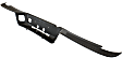 2007 Dodge Ram 1500 - 2-Piece Kit Step Bumper, Powdercoated Black, Face Bar and Pads, Without mounting bracket(s),  Includes Face Bar and Black Pad(s)
