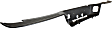 2007 Dodge Ram 1500 - 2-Piece Kit Step Bumper, Powdercoated Black, Face Bar and Pads, Without mounting bracket(s),  Includes Face Bar and Black Pad(s)