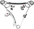 2004 Infiniti G35 - 2-Piece Kit Timing Chain Kit, Without Vvt Cam Gear(S), 3.5L 6Cyl,  Includes (1) Timing Chain Kit and (1) Water Pump