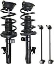 2008 Mazda 3 i - 4-Piece Kit Front, Driver and Passenger Side Suspension Kit, Naturally Aspirated,  Includes (2) Loaded Strut and (2) Sway Bar Link