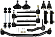 2005 Chevrolet Blazer - 14-Piece Kit Front Suspension Kit, RWD, With 11/16 (in) x 18 Threads, Includes (4) Ball Joint, (1) Center Link, (1) Idler Arm, (2) Sway Bar Link, (2) Tie Rod Adjusting Sleeve, and (4) Tie Rod End