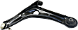 4-Piece Kit Front, Driver and Passenger Side, Lower Control Arm Kit, Includes (2) Control Arm and (2) Tie Rod End