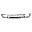 2-Piece Kit, Grille Chrome Shell with Painted Black Insert, Includes (1) Bumper Grille and (1) Grille