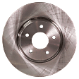 2011 Chevrolet Malibu - 4-Wheel Set Front and Rear Brake Disc and Pad Kit, Plain Surface, 5 Lugs, Front-295.91 mm/Rear-270 mm, Ceramic, 3.6L 6Cyl, Pro-Line Series Includes (4) Disc and (2) Pad Set