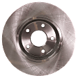 2011 Chevrolet Malibu - 4-Wheel Set Front and Rear Brake Disc and Pad Kit, Plain Surface, 5 Lugs, Front-295.91 mm/Rear-270 mm, Ceramic, 3.6L 6Cyl, Pro-Line Series Includes (4) Disc and (2) Pad Set