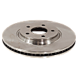 2011 Chevrolet Malibu - 4-Wheel Set Front and Rear Brake Disc and Pad Kit, Plain Surface, 5 Lugs, Front-295.91 mm/Rear-270 mm, Ceramic, 3.6L 6Cyl, Pro-Line Series Includes (4) Disc and (2) Pad Set