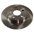 2011 Chevrolet Malibu - 4-Wheel Set Front and Rear Brake Disc and Pad Kit, Plain Surface, 5 Lugs, Front-295.91 mm/Rear-270 mm, Ceramic, 3.6L 6Cyl, Pro-Line Series Includes (4) Disc and (2) Pad Set