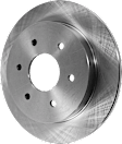 4-Wheel Set Front and Rear Brake Disc and Pad Kit, Plain Surface 6 Lugs Front and Rear-320.04 mm Front-Ceramic/Rear-Semi-Metallic Pro-Line Series, Includes (4) Brake Disc and (2) Brake Pad Set