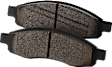4-Wheel Set Front and Rear Brake Disc and Pad Kit, Plain Surface 6 Lugs Front and Rear-320.04 mm Front-Ceramic/Rear-Semi-Metallic Pro-Line Series, Includes (4) Brake Disc and (2) Brake Pad Set