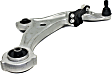 8-Piece Kit Front, Driver and Passenger Side Axle Assembly with Brake Discs, Brake Pad Set, and Control Arms, AWD