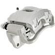 4-Wheel Set Front and Rear Brake Kit With Calipers, Plain Surface, 5 Lugs, Ceramic Pad Material