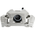 4-Wheel Set Front and Rear Brake Kit With Calipers, Plain Surface, 5 Lugs, Ceramic Pad Material