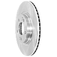 2-Wheel Set Front Brake Kit With Calipers, Plain Surface 5 Lugs 305.05 mm Ceramic FWD, Includes (2) Brake Caliper, (2) Brake Disc and (1) Brake Pad Set