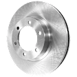 2-Wheel Set Front Brake Kit With Calipers, Plain Surface 6 Lugs 338.07 mm Ceramic, Includes (2) Brake Caliper, (2) Brake Disc and (1) Brake Pad Set