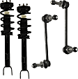 2020 Chrysler 300 - 4-Piece Kit Front, Driver and Passenger Side Suspension Kit,  Includes (2) Loaded Strut and (2) Sway Bar Link