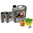KIT-042426-189 5-Piece Kit Motor Oil, Synthetic, with Oil Drain Plug and Oil Filter