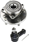 2-Piece Kit Front Wheel Hub, 5 Lugs, With Bearing, Includes (1) Wheel Hub and (1) Tie Rod End