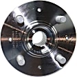 2-Wheel Set Front Wheel Hub, 4 Lugs, With Bearing, Includes (2) Wheel Hub and (2) Wheel Bearing