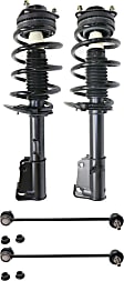 4-Piece Kit Front Suspension Kit, Includes (2) Sway Bar Link and (2) Shock Absorber and Strut Assembly
