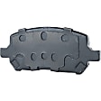 2-Wheel Set Front Brake Disc and Pad Kit, Plain Surface, 4 Lugs, Ceramic, with Rear Drum Brake, Pro-Line Series , includes (2) Brake Disc and (1) Brake Pad Set