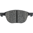 2013 Volvo C30 - 4-Piece Kit Front Brake Disc and Pad Kit, Plain Surface, 5 Lugs, 277.88 mm, Ceramic, 2.5L 5Cyl, Pro-Line Series  Includes (2) Brake Disc and (1) Brake Pad Set