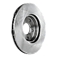 2013 Volvo C30 - 4-Piece Kit Front Brake Disc and Pad Kit, Plain Surface, 5 Lugs, 277.88 mm, Ceramic, 2.5L 5Cyl, Pro-Line Series  Includes (2) Brake Disc and (1) Brake Pad Set